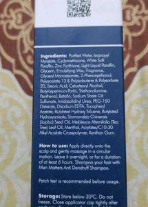 Man Matters Anti Dandruff Lotion