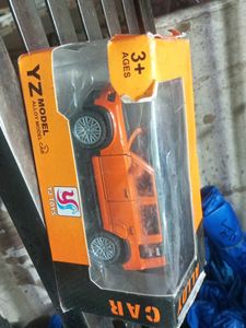 Orange Car with light and sound