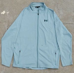 Under Armour Light Blue Zip-Up Jacket