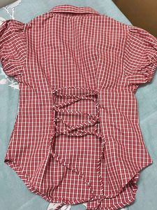 Roxie Drawstring Corset Shirt