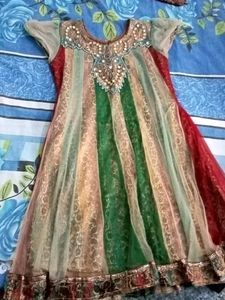 Embellished Anarkali Gown