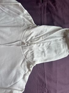 White Pullover Hoodie