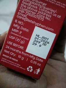 Hyphen Vitamin Infused Lip Balm