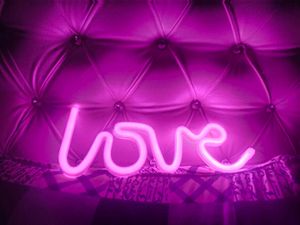 Neon Love Sign Light