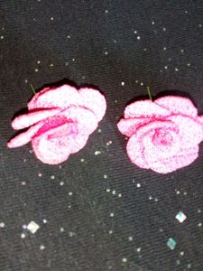 Beautiful Rose Ear Studs
