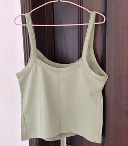 Olive Green Camisole Top