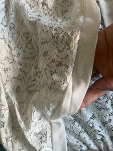 Lace Open Cardigan