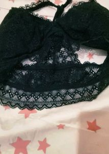 Black Lace Bralette Top