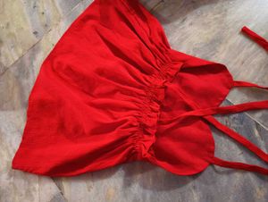 Cute Red Baby Dress with Bow
