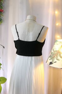 clearance sale ✨️Elegant Black &amp; White Dress