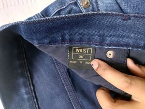 Men's Dark Blue Jeans 36