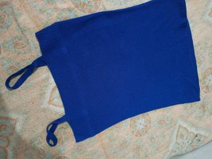 Cobalt Blue Knit Cardigan