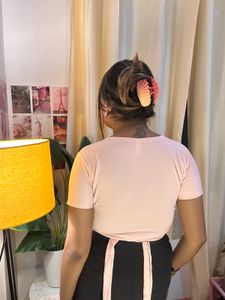 Stylish Wrap-Around Crop Top