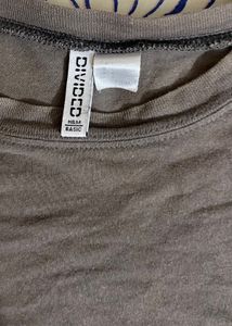 H&amp;M Grey T Shirt