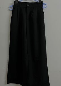 Classic Black plazo pants