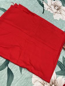 Vibrant Red suit unstitched material