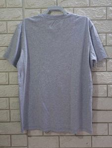 Men's Grey 100% Cotton Crew Neck T-Shirt