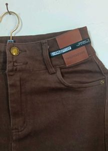 Brown Twill Pants