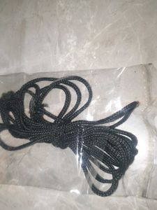 Black Braided Rope Cord