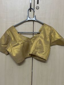 Elegant Gold Blouse