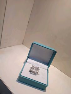 Zirconia Diamond Ring Pure Silver (Wt: 3.300gm)