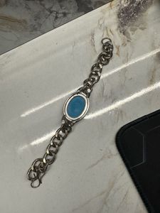 Fashion Turquoise Looking Chain Bracelet
