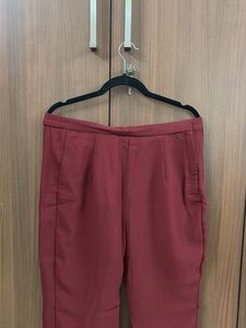 Embellished Maroon Kurta &amp; Pants