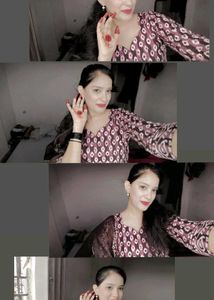 Stylish Printed Cotton Kurta