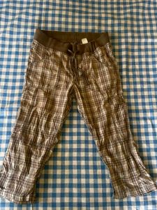 Women's chic Plaid Capris