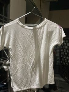 Cute Rainbow Tie-Front T-Shirt