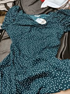 Chic Polka Dot Mini Dress