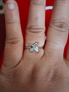 Delicate Butterfly Ring