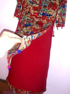 Long Printed Kurti