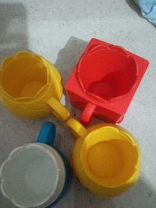 Cute Yellow Mr. Happy Toy Cup