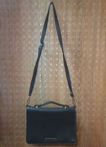 Black Sling Bag + 2 FREE moon keychains