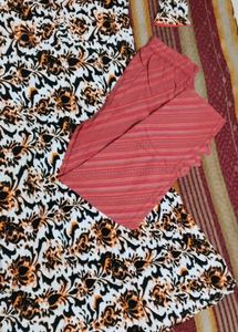Women's Floral Print Kurta Set