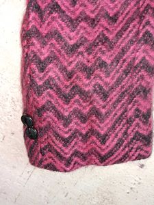 Chic Chevron Patterned Jacket