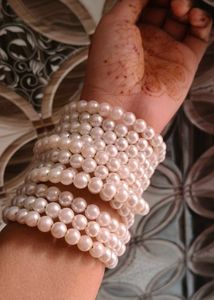 Stackable Pearl Bracelets