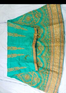 Embroidered Lehenga Skirt blouse dupatta