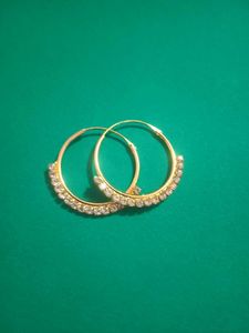 Pack Of 4 Sparkling Hoop Earrings