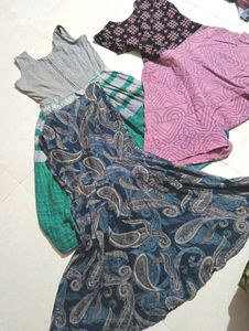 Set of 3 Women's Sleeveless Dresses