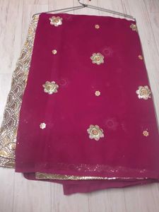 Beautiful Embroidered Saree