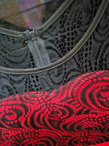 Lace Detail Party Dress