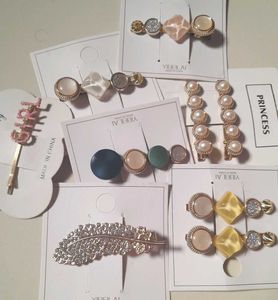 Assorted Trendy Hair Clips Set