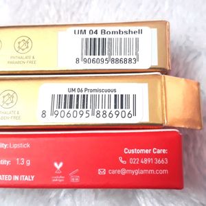 Myglamm Ultimate lipstick 3 Combo