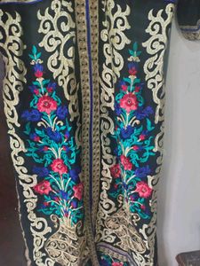 Black Embroidered Kurta