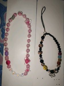 Handcrafted Phone Charms - Set of 2