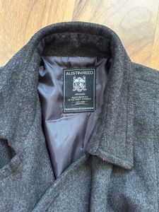 Stylish Double-Breasted Wool Coat