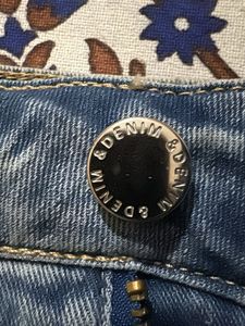 H &amp; M Blue Denim Shorts