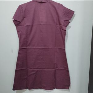 Sritika Burnt brick Or Mauve color kurti